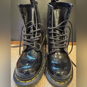 Dr. Martens Black Leather Boots